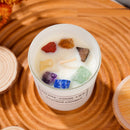 Chakra Crystal Soy Candle (Variety)
