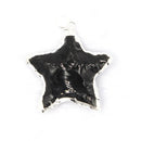 White Crystal Star + Moon Pendant