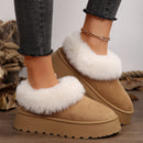 Cozy Cotton Slip On Booties
