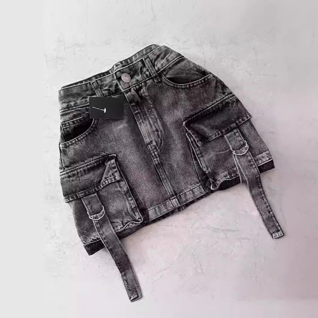 Alternative Denim Skirt