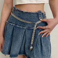 "Love Chain" Pendant Waist Belt