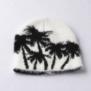 Knitted "Palm Trees" Beanie