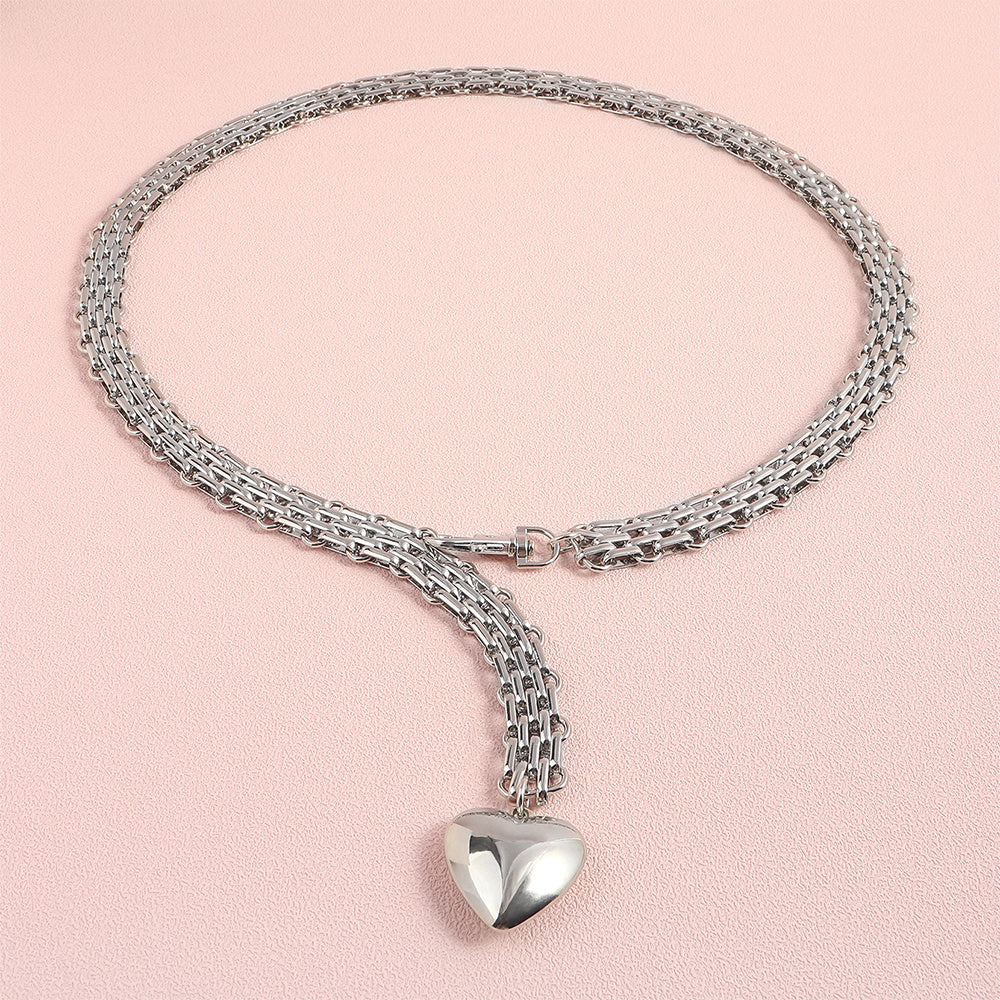 "Love Chain" Pendant Waist Belt