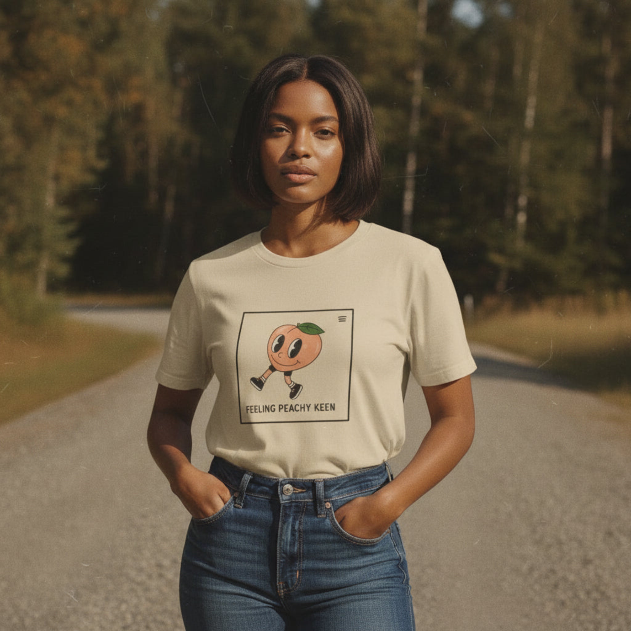 Peachy Keen Organic Cotton T-shirt
