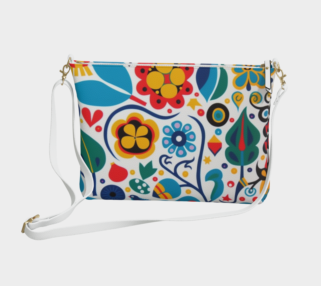 Modern folk purse