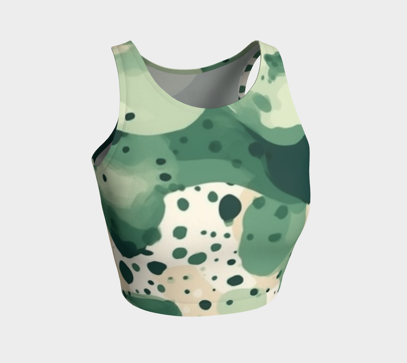 Mushroom Clouds Crop Top