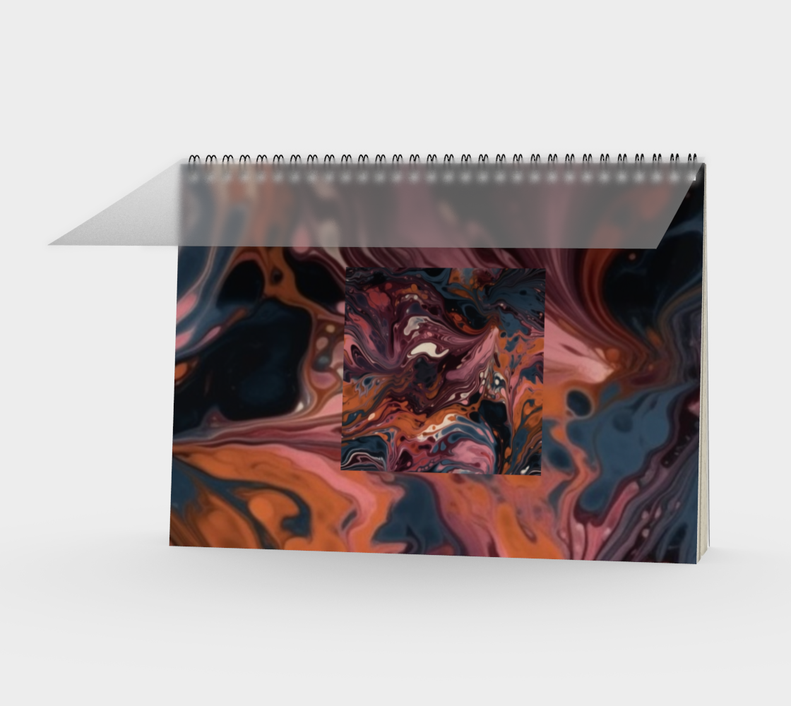 The Moody Night Spiral Notebook