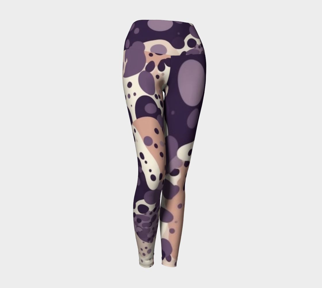Space Bubble Yoga Leggings