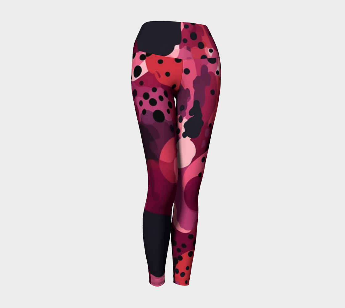 Pink Disco Yoga Leggings