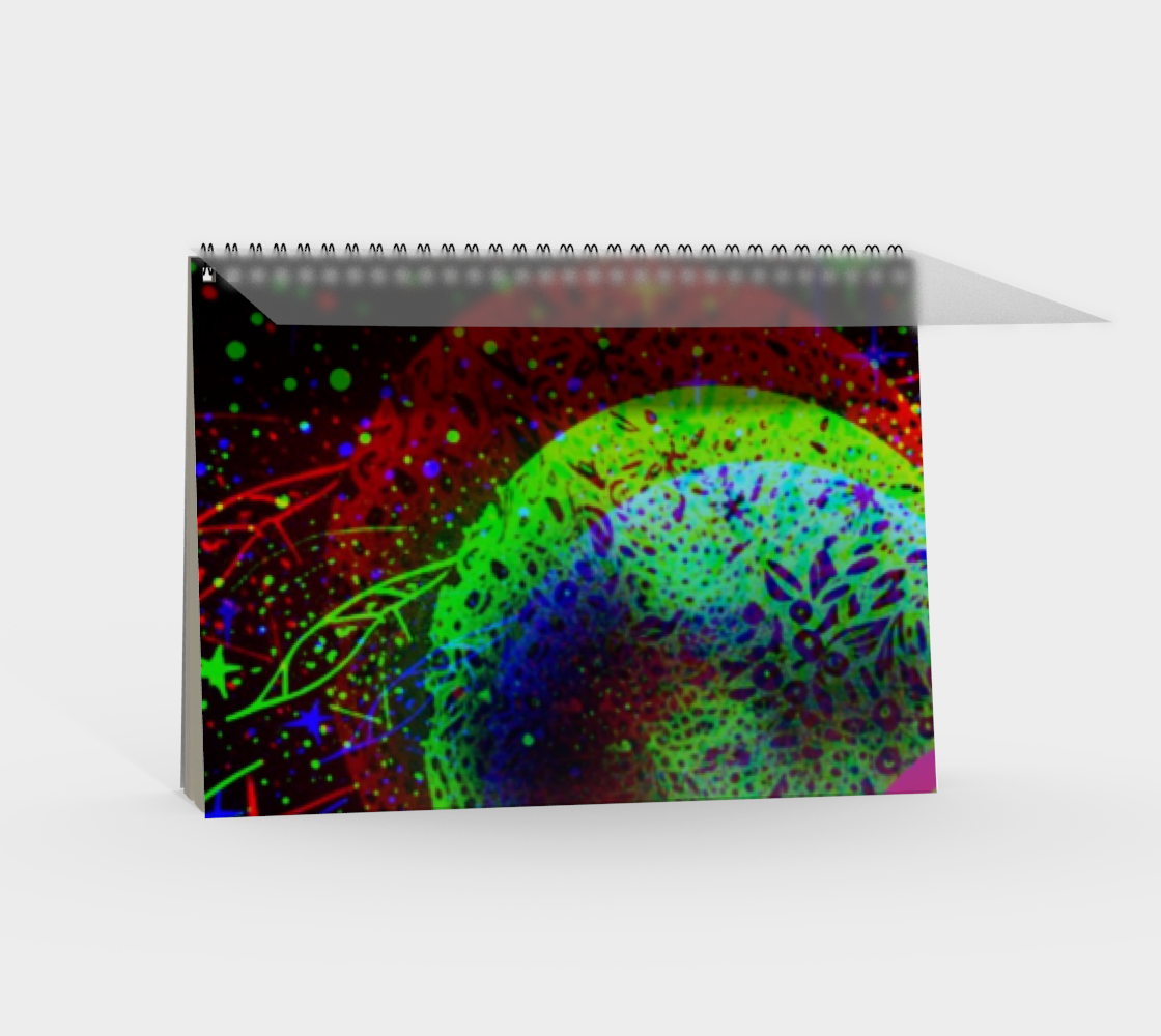 Cosmic Attic LOGO Spiral Notebook