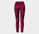 Strawberry Wine Yoga Leggings / The Oz Collection