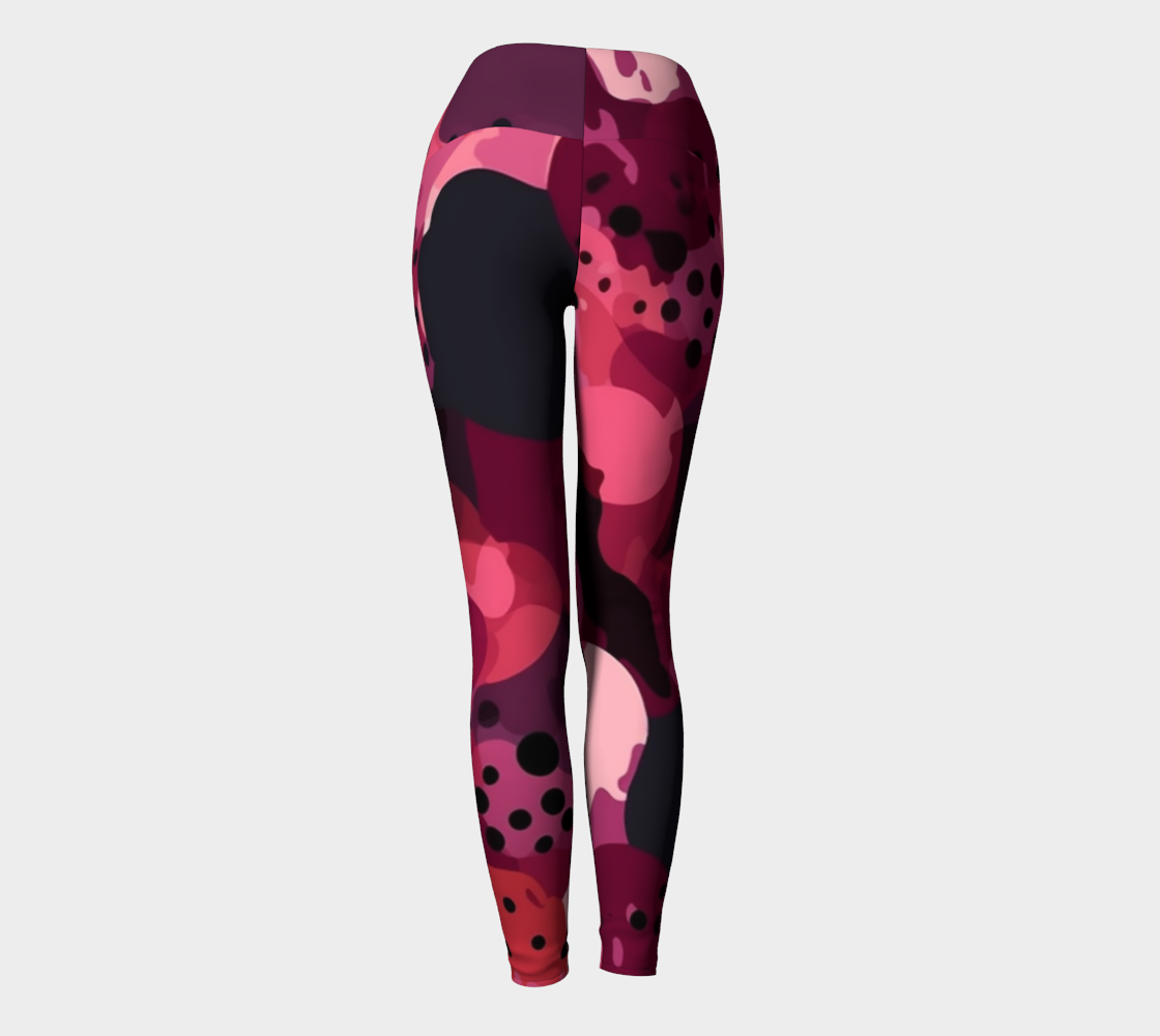Pink Disco Yoga Leggings