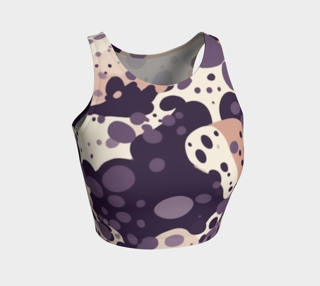 Space Bubble Crop Top