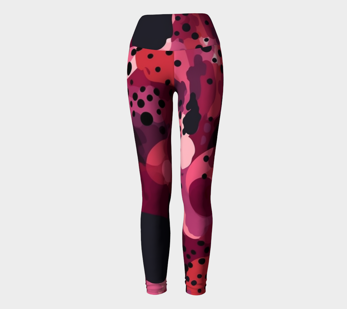 Pink Disco Yoga Leggings