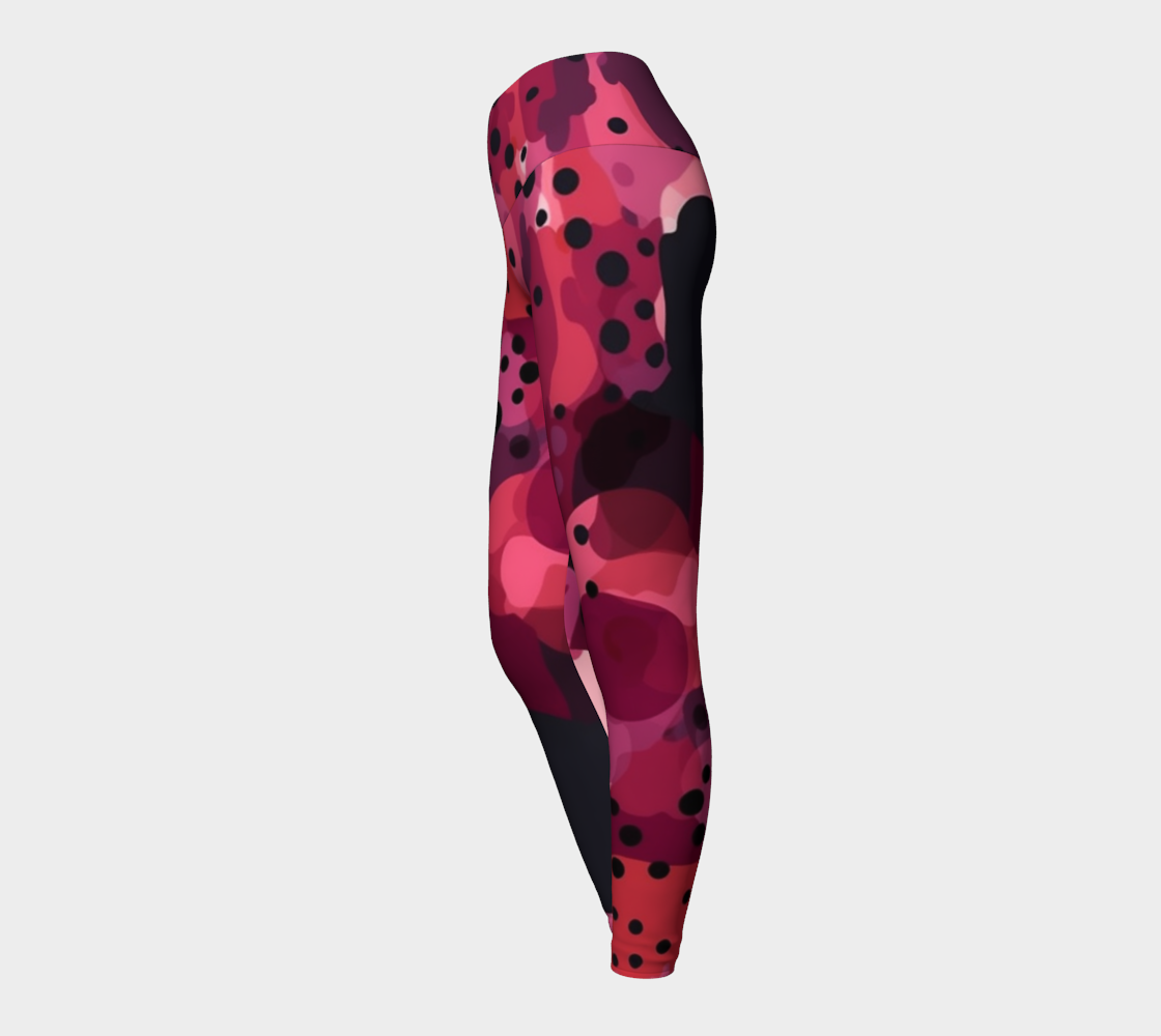 Pink Disco Yoga Leggings