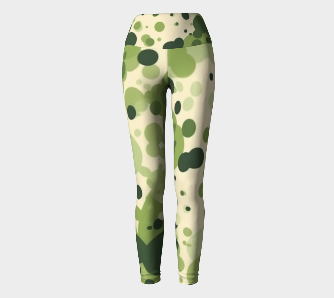 Green Machine Yoga Leggings