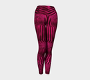 Strawberry Wine Yoga Leggings / The Oz Collection