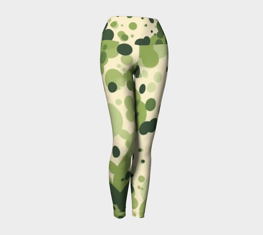 Green Machine Yoga Leggings