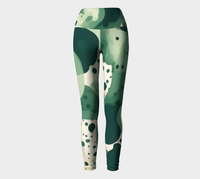 Mushroom Clouds Yoga Leggings
