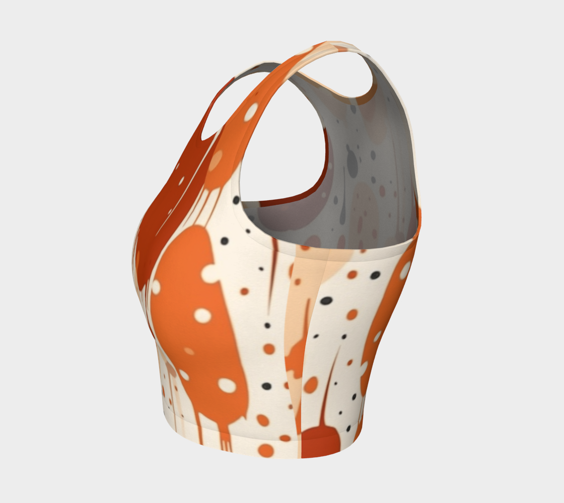 Martian Party Crop Top