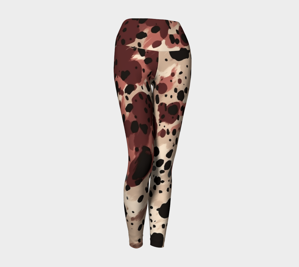 Dust Storm Camo Yoga Leggings