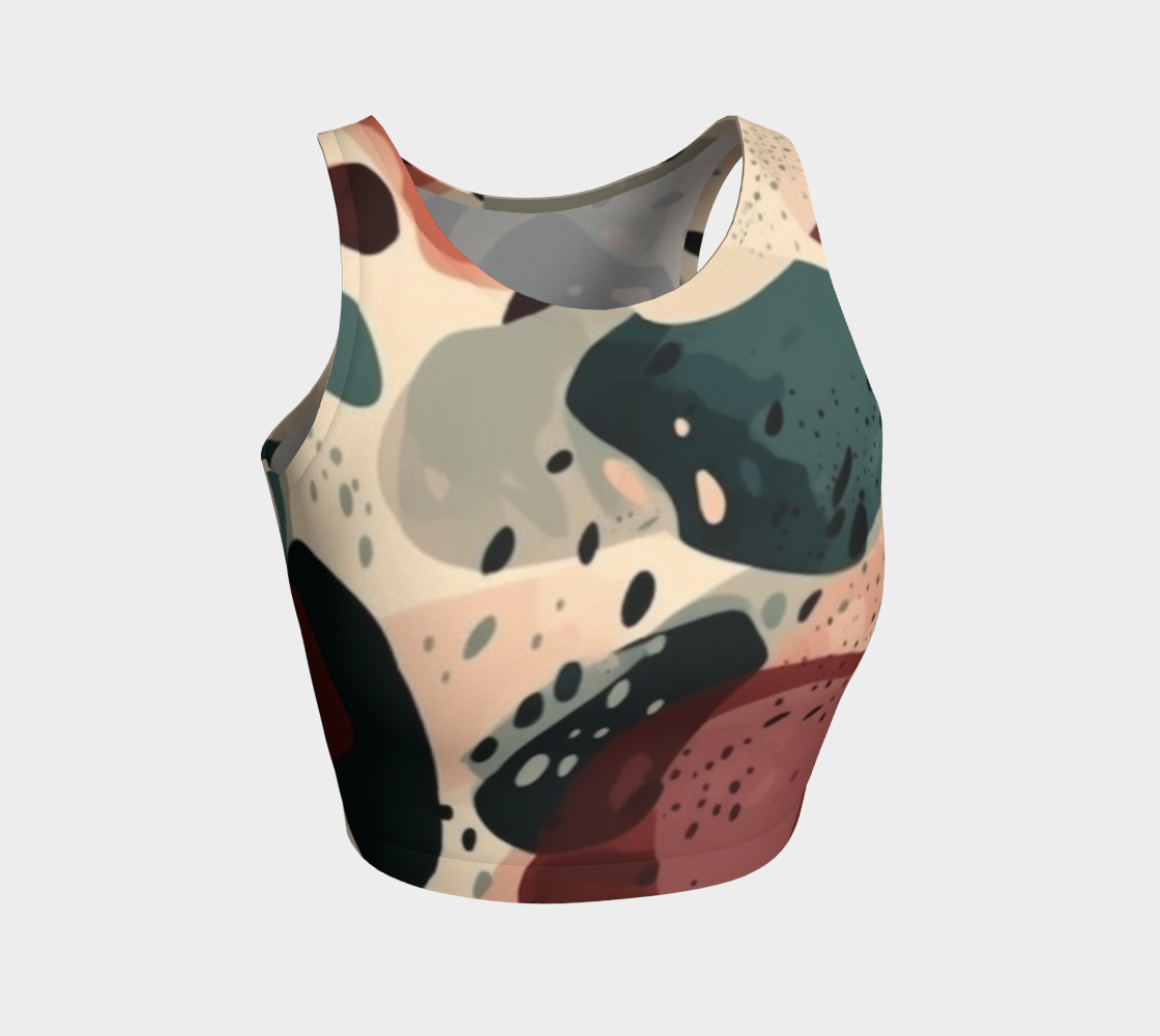 Alien Orbs Crop Top