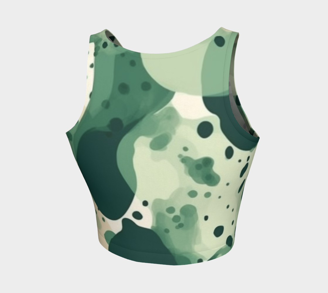 Mushroom Clouds Crop Top