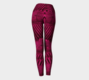 Strawberry Wine Yoga Leggings / The Oz Collection