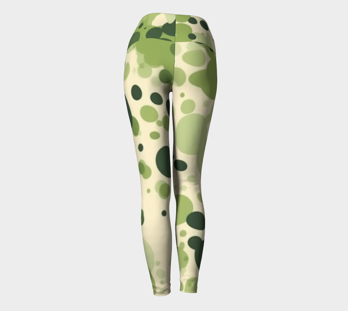 Green Machine Yoga Leggings