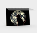 Cosmic Attic Fan Kitty Spiral Notebook