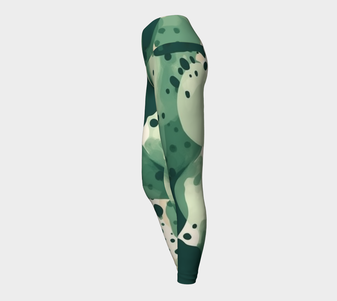 Mushroom Clouds Yoga Leggings